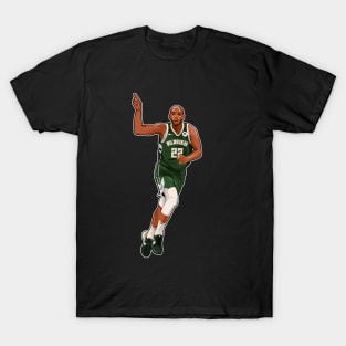 Khris Middleton #22 Get Three Points T-Shirt